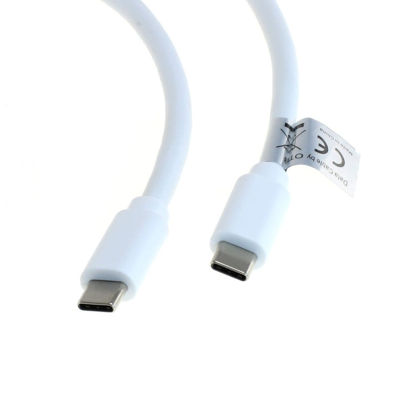 USB-C 3.0 Stecker auf USB-C 3.0 Stecker - USB-PD 100W - 2,0m - weiß