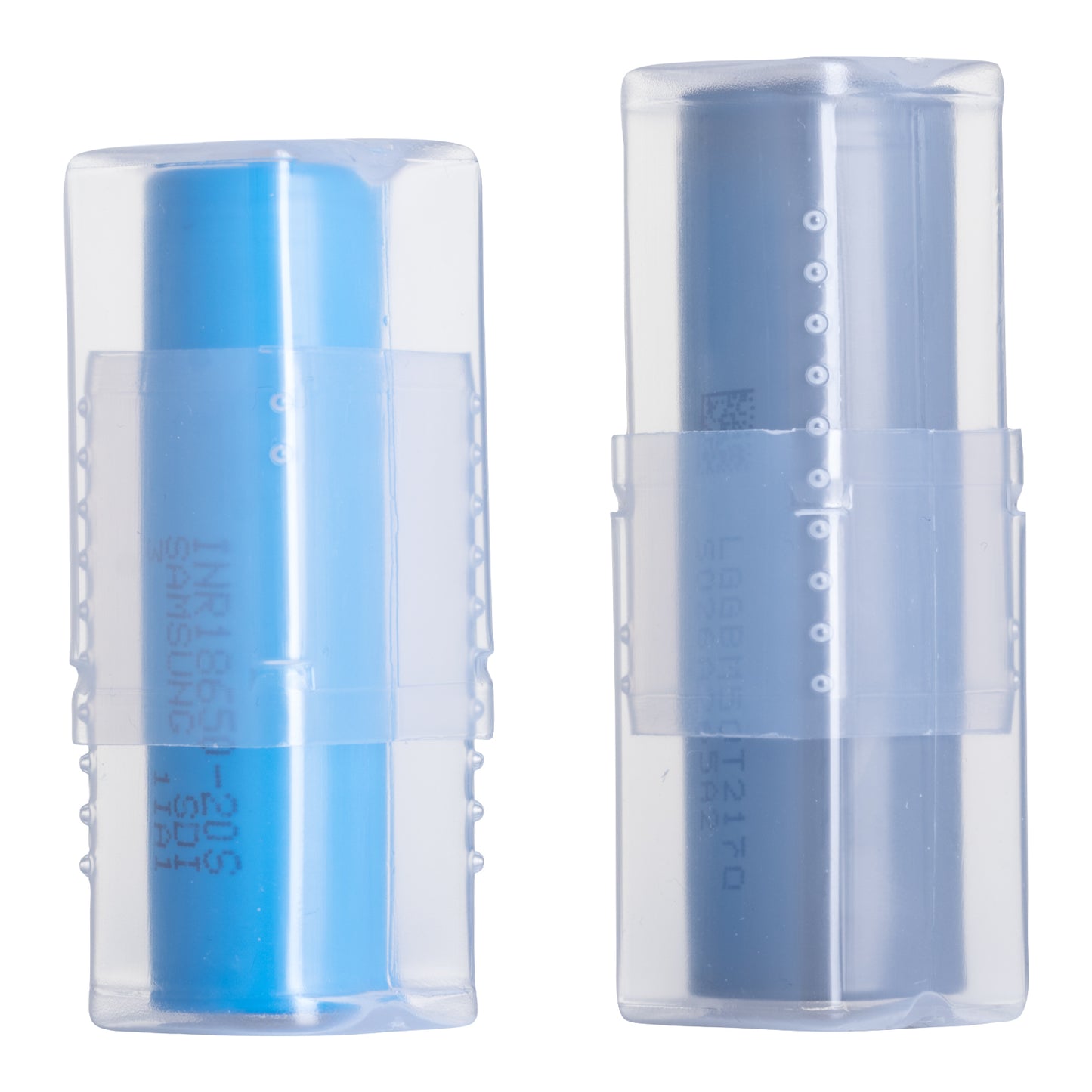 Flexible Aufbewahrungsbox für 1 Akku 21700, 20700, 18650, 18500