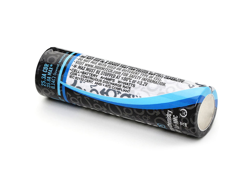 HohmTech 18650 Work² 3,6V 2547mAh 25/35,8A