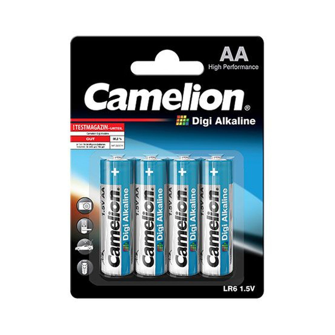 4 CAMELION Digi Alkaline R6 / AA / Mignon