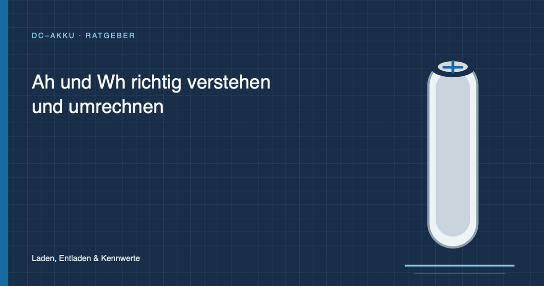 Ah und Wh richtig verstehen und umrechnen