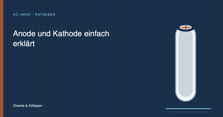 Anode und Kathode einfach erklärt