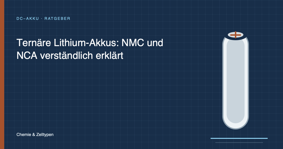 Ternäre Lithium-Akkus: NMC und NCA verständlich erklärt