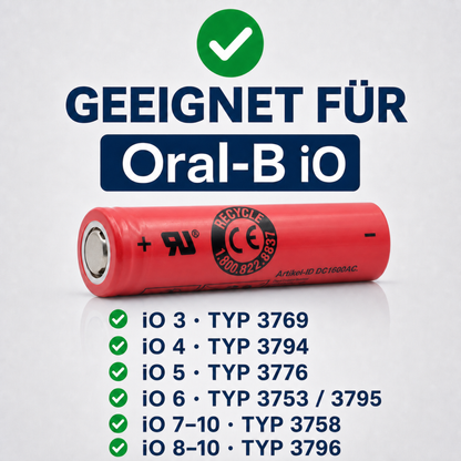 Ersatz für Sanyo UR14500AC 1500mAh - 1A