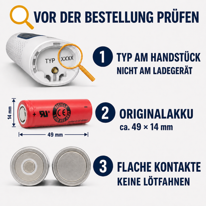 Ersatz für Sanyo UR14500AC 1500mAh - 1A