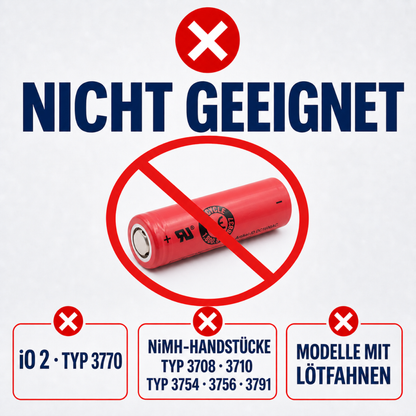 Ersatz für Sanyo UR14500AC 1500mAh - 1A