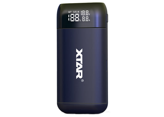 XTAR PB2SL - Quick Charge 3.0 2-Schacht Li-Ionen Akku Reiseladegerät & Powerbank